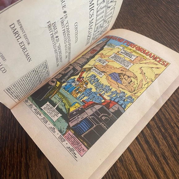 Vintage transformers comic magazine - Picture 4 of 7